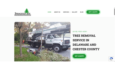 Website Re-Design For Tree Removal in Delaware - Référencement naturel