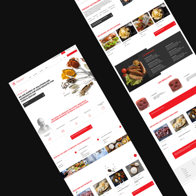 Ajinomoto Foods Europe Solutions et Ingrédients - Web Application