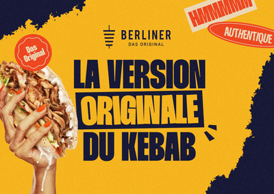 🤤 BERLINER DAS ORIGINAL I Rebranding I Franchise food - Image de marque & branding