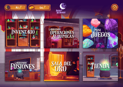 Desarrollo juego blockchain - Path of Alchemist - Graphic Design