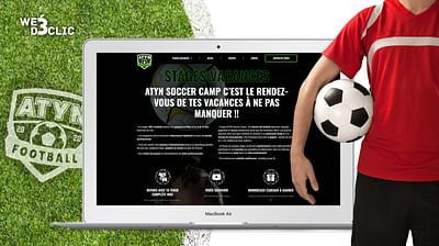 Atyn Football - Website Creatie