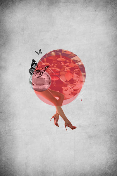 Retro Collage art - Graphic Designs - Estrategia digital