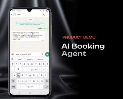 Shift Gym: AI Booking Agent with 76% Conversion and Zero Calls - Artificial Intelligence