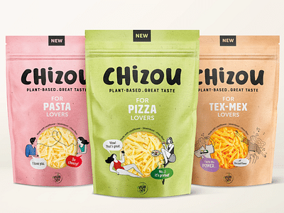 CHIZOU - From zero to vegan hero. - Image de marque & branding