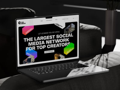 Rebranding y Web para Q For Media - Creazione di siti web
