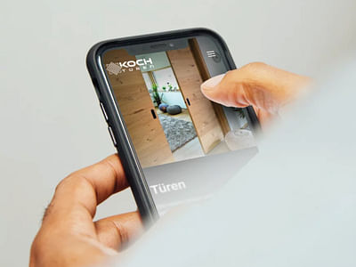 KOCH Türen Produktkonfigurator und Website - Branding & Positioning