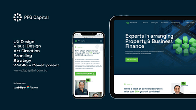 PFG Capital - Webflow & Design - Website Creation