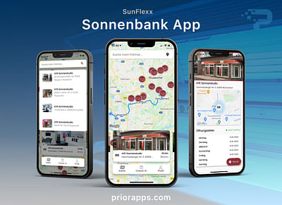 Sonnenbank App | SunFlexx - Application mobile
