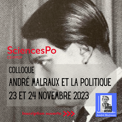 RP Colloque "André Malraux et la Politique" - Relaciones Públicas (RRPP)