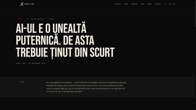Rynex Labs — Studio Website & Brand System - SEO