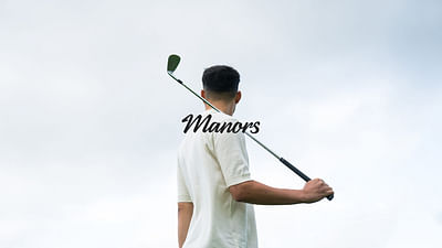 Manors Golf, branding & web design - Website Creation
