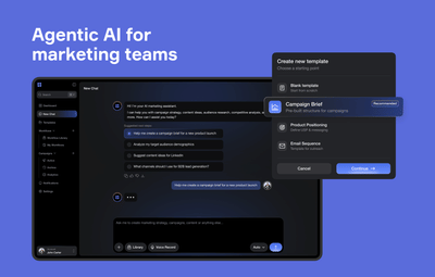 Agentic AI Platform for Marketing Teams - Software Development