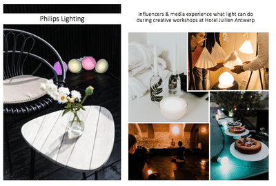 Philips HUE - connected lighting - Evenement