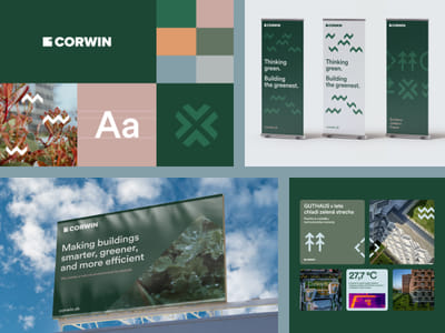 Visual Identity Refinement for CORWIN - Grafikdesign