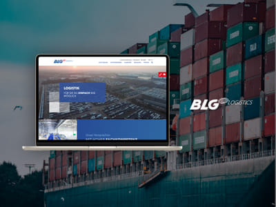 Website-Relaunch für BLG Logistics - Website Creation