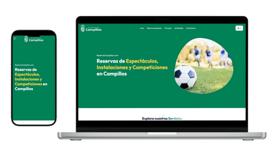 Sistema de Reservas Ayuntamiento de Campillos - Webanwendung