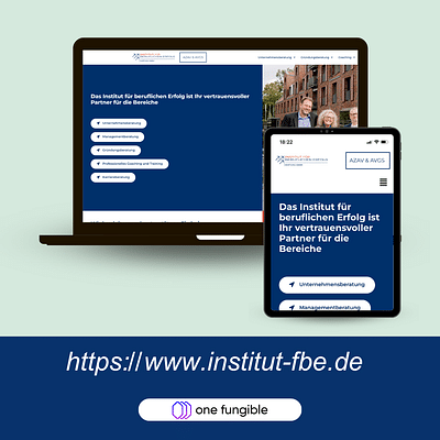 Website Re-Design (Unternehmensberatung) - Website Creatie