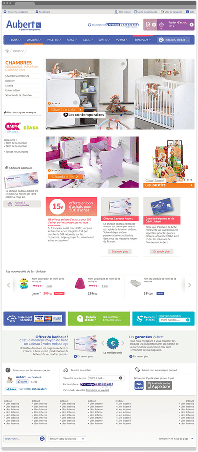 Aubert - Design UX/UI - Ergonomie (UX/UI)