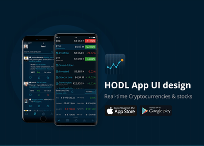 Hodl Real-Time Crypto Tracker - App móvil