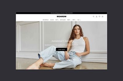 MONROW - Custom Shopify & Email Marketing - E-commerce