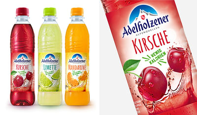 Brand Relaunch Adelholzener Limonaden - Grafikdesign