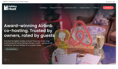 Web design, SEO and CRO for leading AirBNB management company - SEO