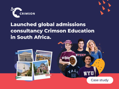 Traditional media: Crimson Education - Content Strategy