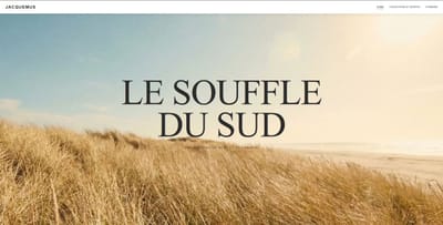 Jacquemus - Création de site internet