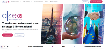 Refonte de site internet - Alzea - Website Creation