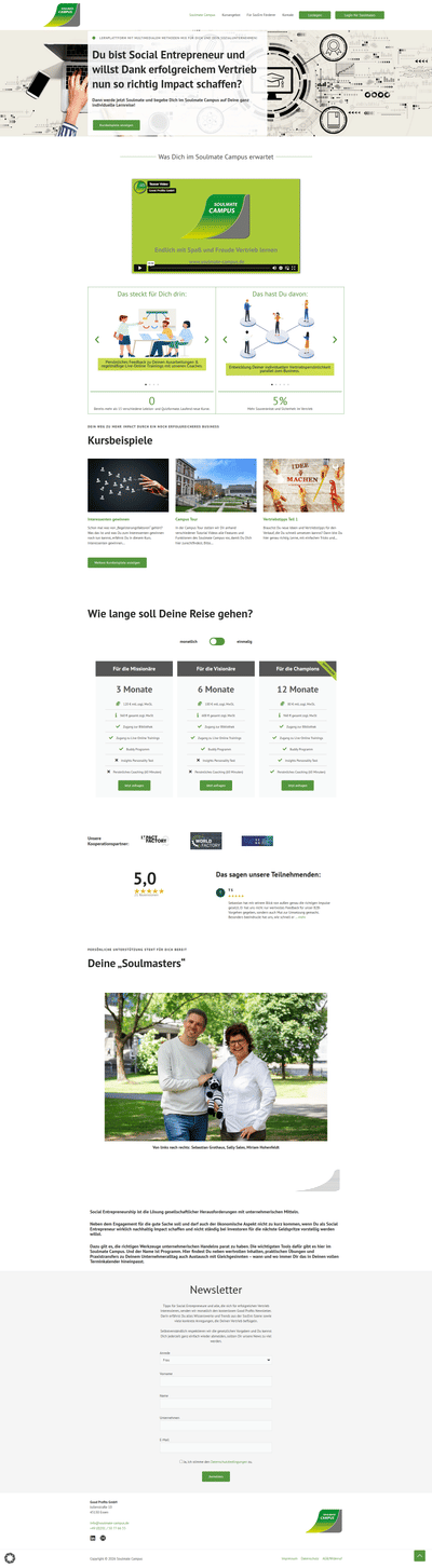 Programmierung einer Lernplattform / E-Learning - Web Application