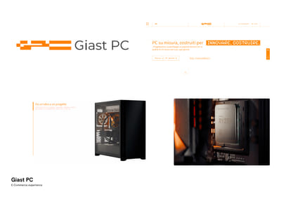 Giast PC 3D E-Commerce - Ergonomie (UX/UI)