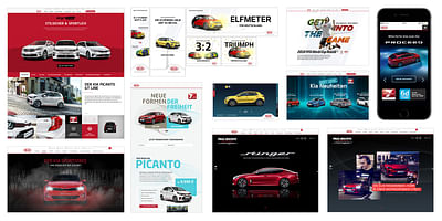 Kia Motors Deutschland - Webseitengestaltung