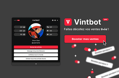 Vintbot - Application web