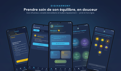 DigiHarmony — app de bien-être émotionnel pour adolescents (Erasmus+) - Mobile App