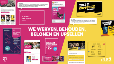 Customer lifecycle marketing voor T-Mobile - Reclame