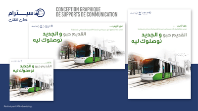 Compagne Graphique Setram - Werbung