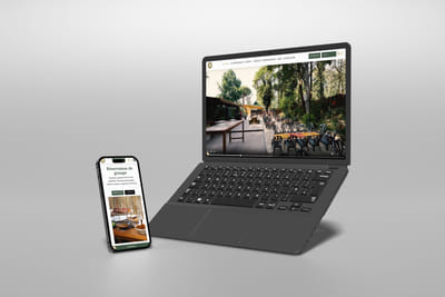 SITE VITRINE - LES JARDINS DE L'OLYMPE - Creación de Sitios Web