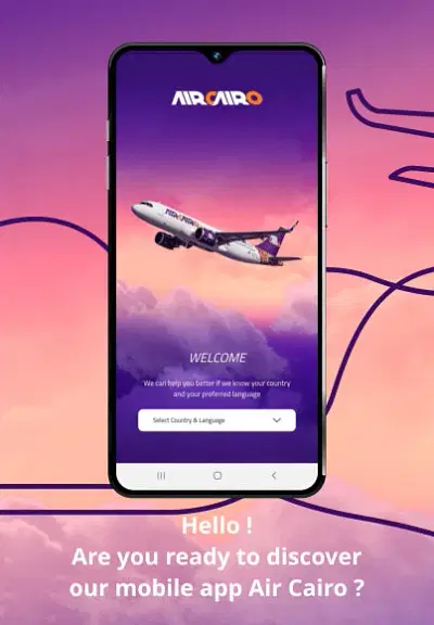 Air Cairo -Mobile App - Mobile App