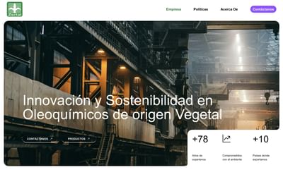 Modern Website for Family Oil Refinary - Digitale Strategie