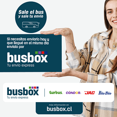 Busbox Encomiendas ( Grupo GTP) - Graphic Design