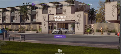First Concept Website - Website Creation