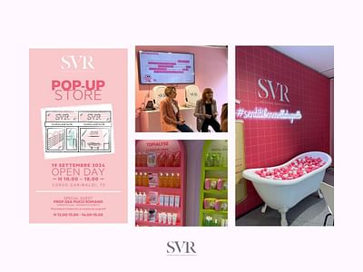 SVR Pop-Up Store  - Milano Beauty Week - Marketing