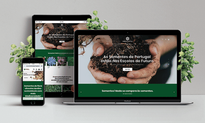 Website Redesign for Semente de Portugal - Image de marque & branding