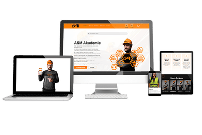 ASM Akademie - Website - Webseitengestaltung