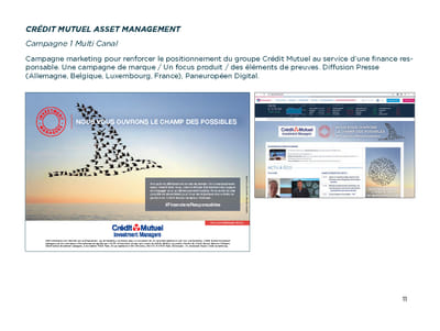 Campagne marketing GROUPE CREDIT MUTUEL - Outdoor Reclame
