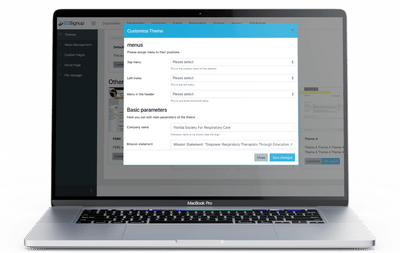 Event management and membership platform - Web Applicatie