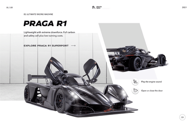 Praga – Web Design & Visual Language - Identidad Gráfica